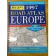 ROAD ATLAS EUROPE -PHILIP'S 1997